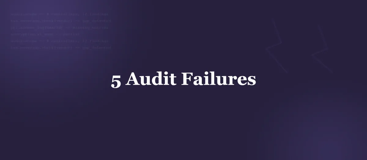 5 HIPAA Audit Failures That Kill Healthcare SaaS Products