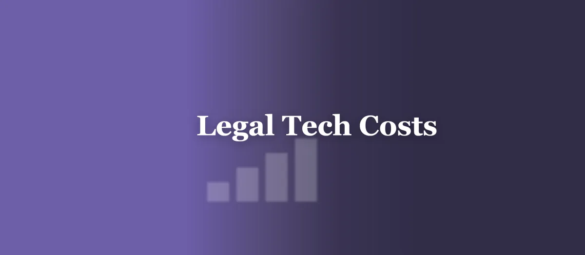 Legal Tech Development Cost in 2026: Real Project Budgets