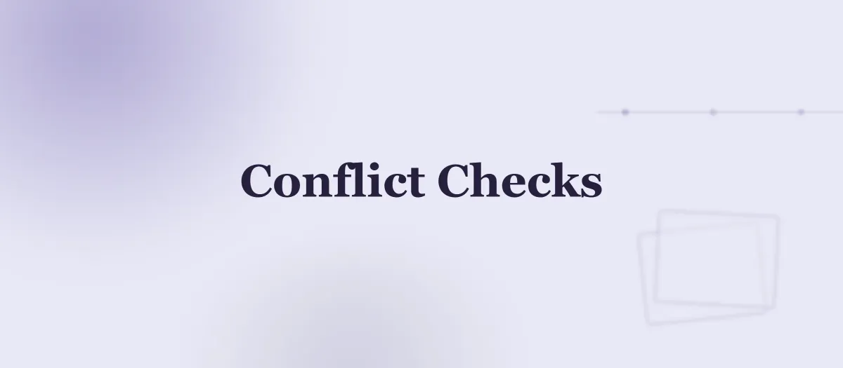 Recipe: Routing and Conflict Checks Across Independent Lawyers (Per-User Isolation)