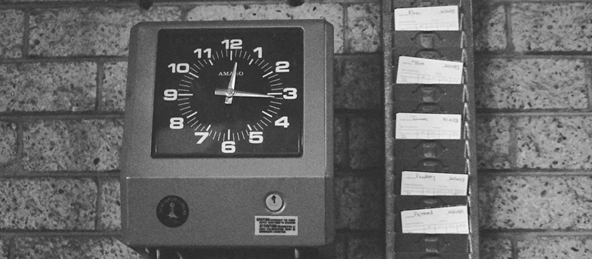 Recipe: weekly timekeeping report cards from Clio with Claude, time off included