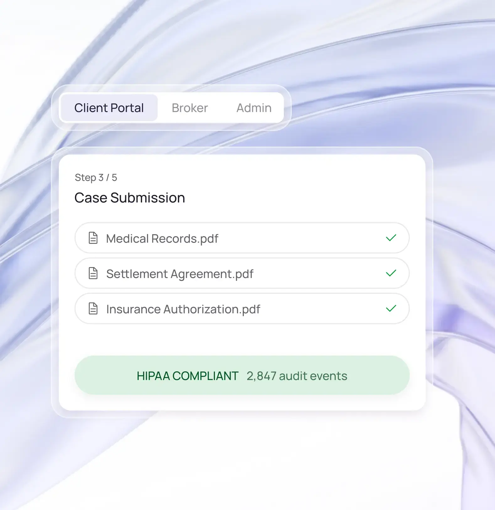 HIPAA Case Management Platform